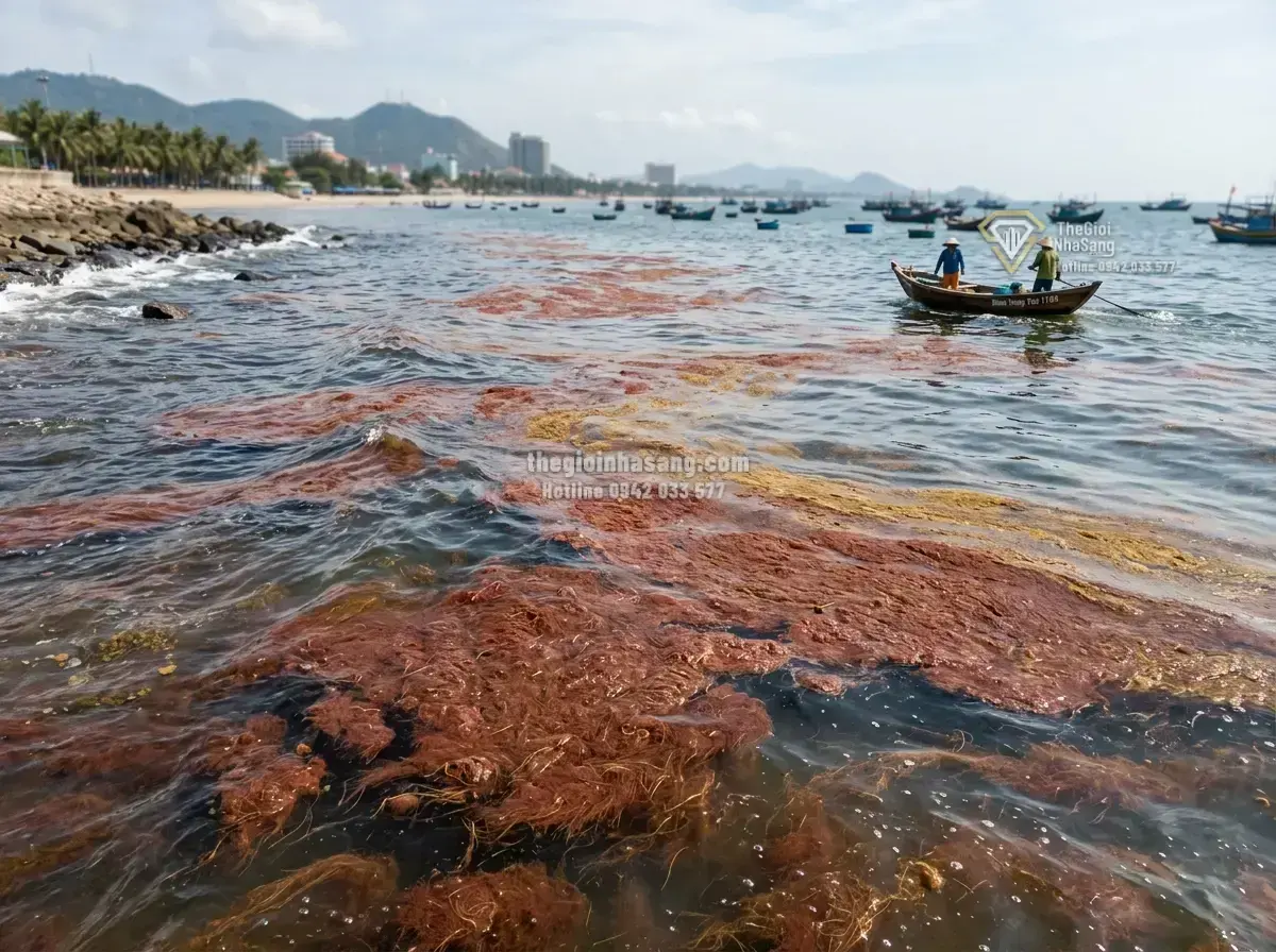 Hiện tượng tảo nở hoa tại Vũng Tàu: Tác động và dự báo đối với thị trường bất động sản ven biển