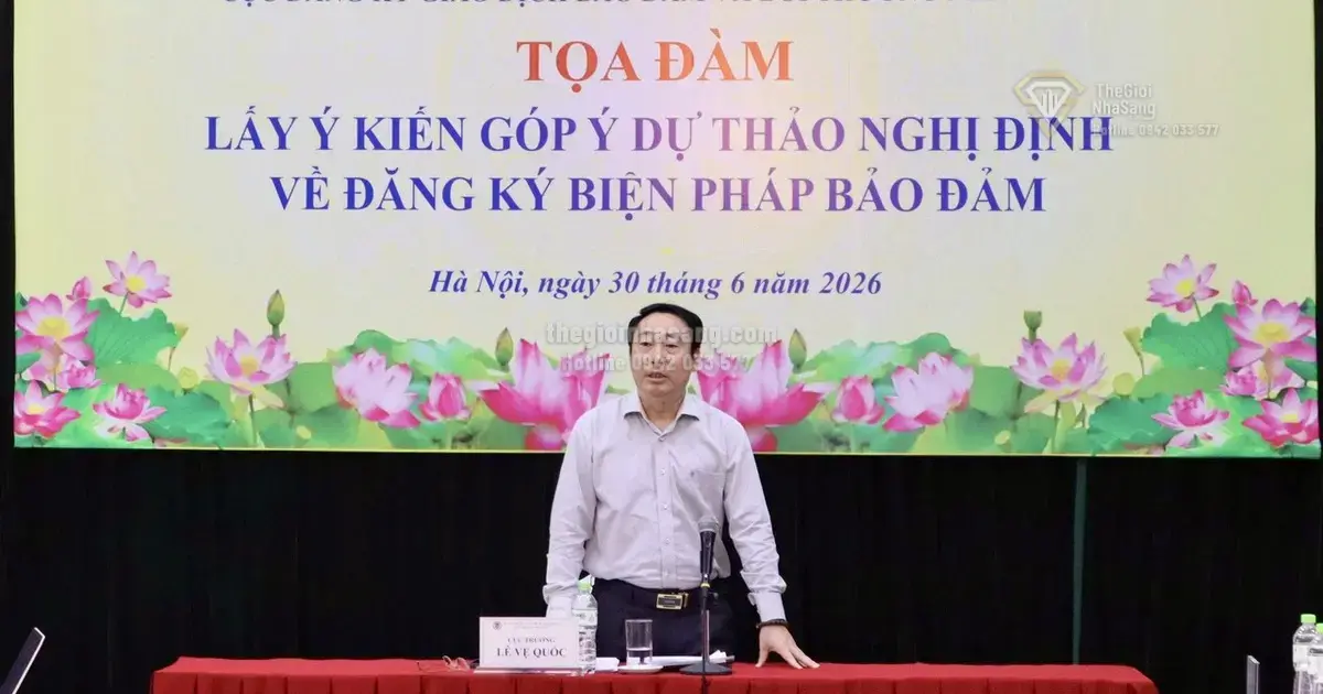 Hoàn Thiện Nghị Định Đăng Ký Biện Pháp Bảo Đảm: Bước Tiến Mới Trong Cải Cách Hành Chính và Chuyển Đổi Số