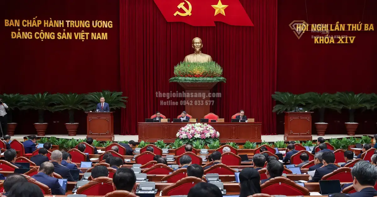 Hội nghị Trung ương Đảng khóa XIV: Đòn bẩy chiến lược thúc đẩy phát triển bất động sản và hạ tầng Việt Nam giai đoạn 2026
