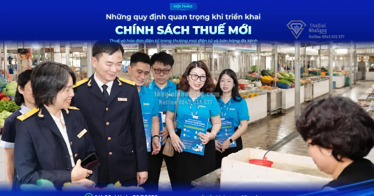 Hội Thảo Quy Định Thuế và Hóa Đơn Điện Tử: Tác Động Đến Thị Trường Bất Động Sản và Kinh Doanh Đa Kênh