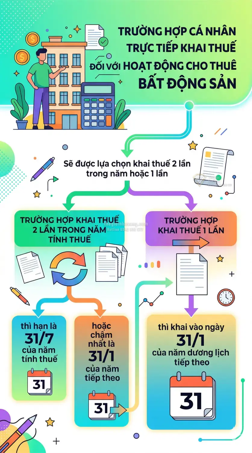 Hướng Dẫn Khai Thuế Cho Hoạt Động Cho Thuê Bất Động Sản Năm 2026: Những Điều Chủ Nhà Cần Biết