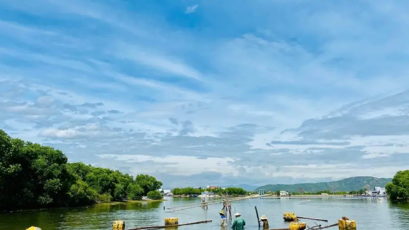 Lật tẩy thủ đoạn khai thác thủy sản lén lút lúc nửa đêm trên đầm Thị Nại ở Gia Lai - Dân Việt