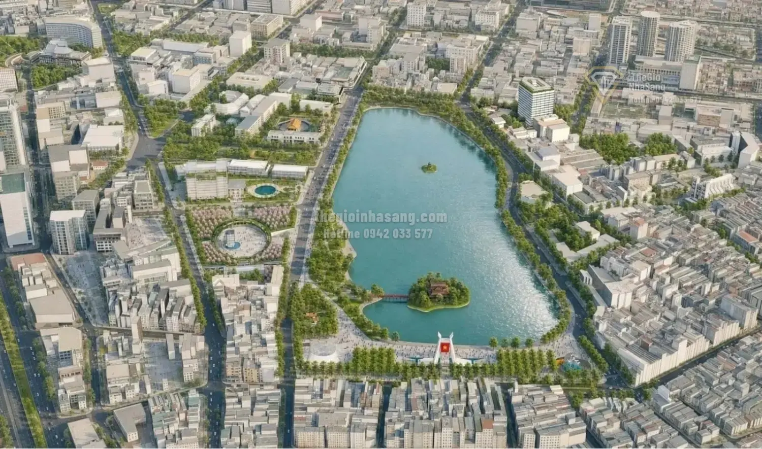 Khải Hoàn Môn Bên Hồ Gươm: Điểm Nhấn Quy Hoạch Đặc Biệt Định Hình Trung Tâm Hà Nội 2026