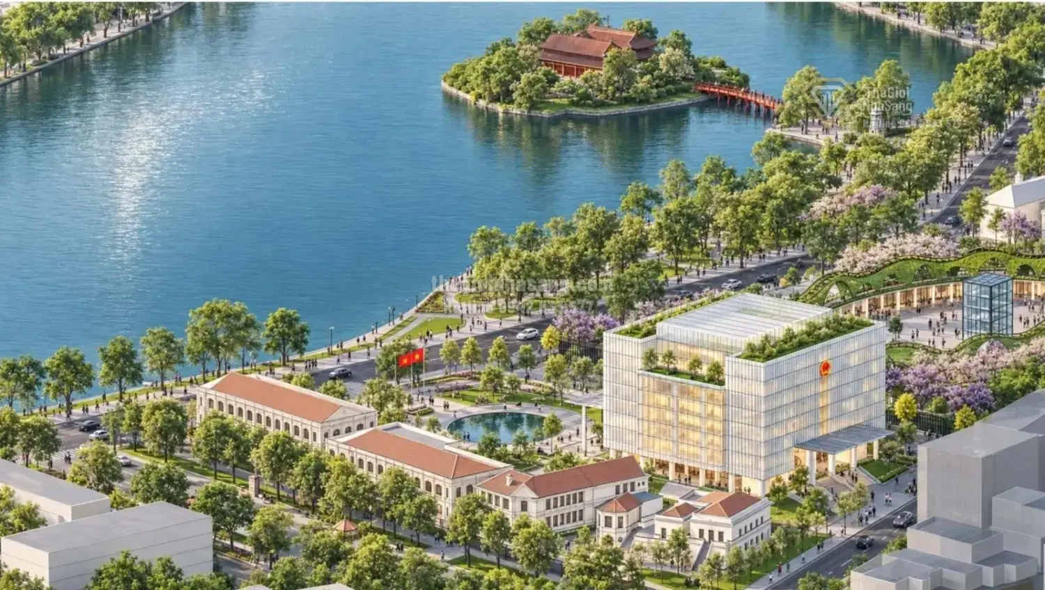 Khải Hoàn Môn Bên Hồ Gươm: Điểm Nhấn Quy Hoạch Đặc Biệt Định Hình Trung Tâm Hà Nội 2026