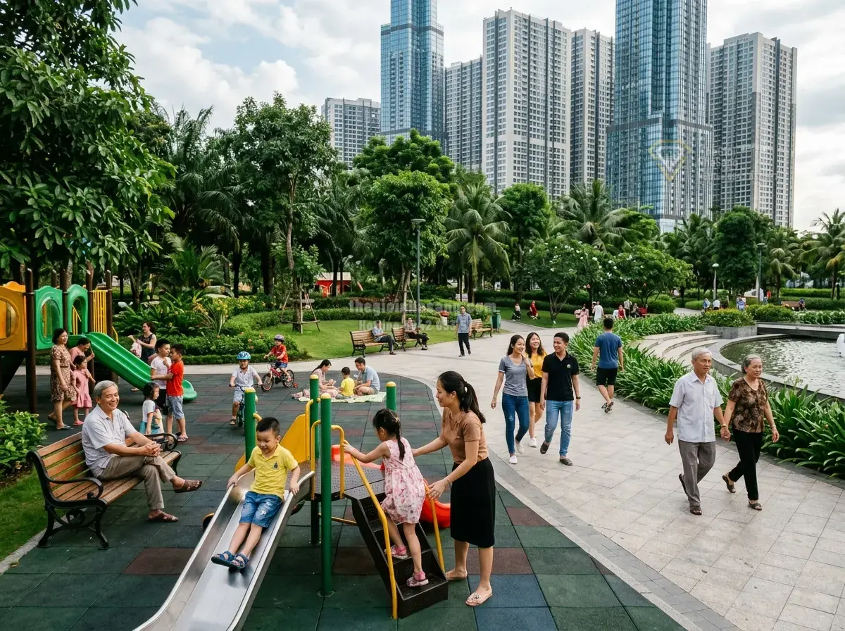 Khám Phá 5 Phân Khu Chủ Đề Độc Đáo Tại Vinhomes Sài Gòn Park - Hóc Môn: Xu Hướng Mới Trong Bất Động Sản Cao Cấp 2026