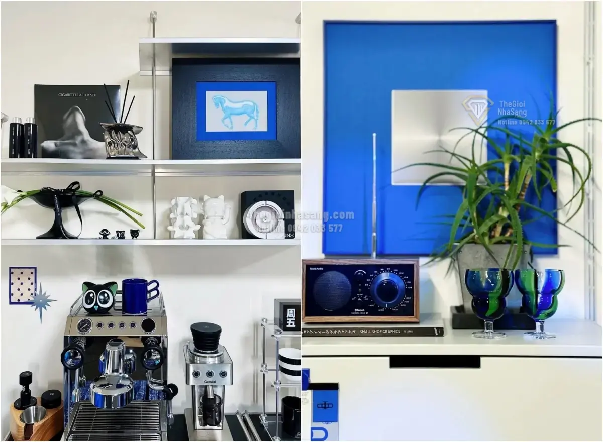 Khám Phá Thiết Kế Căn Hộ Phong Cách Đại Dương Xanh Đầy Linh Hoạt Của Nữ Designer Hướng Nội