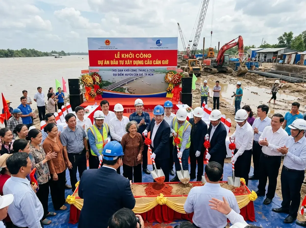 Khởi Công Dự Án Cầu Cần Giờ 13.000 Tỷ Đồng: Bước Đột Phá Hạ Tầng Kết Nối TP. Hồ Chí Minh Năm 2026