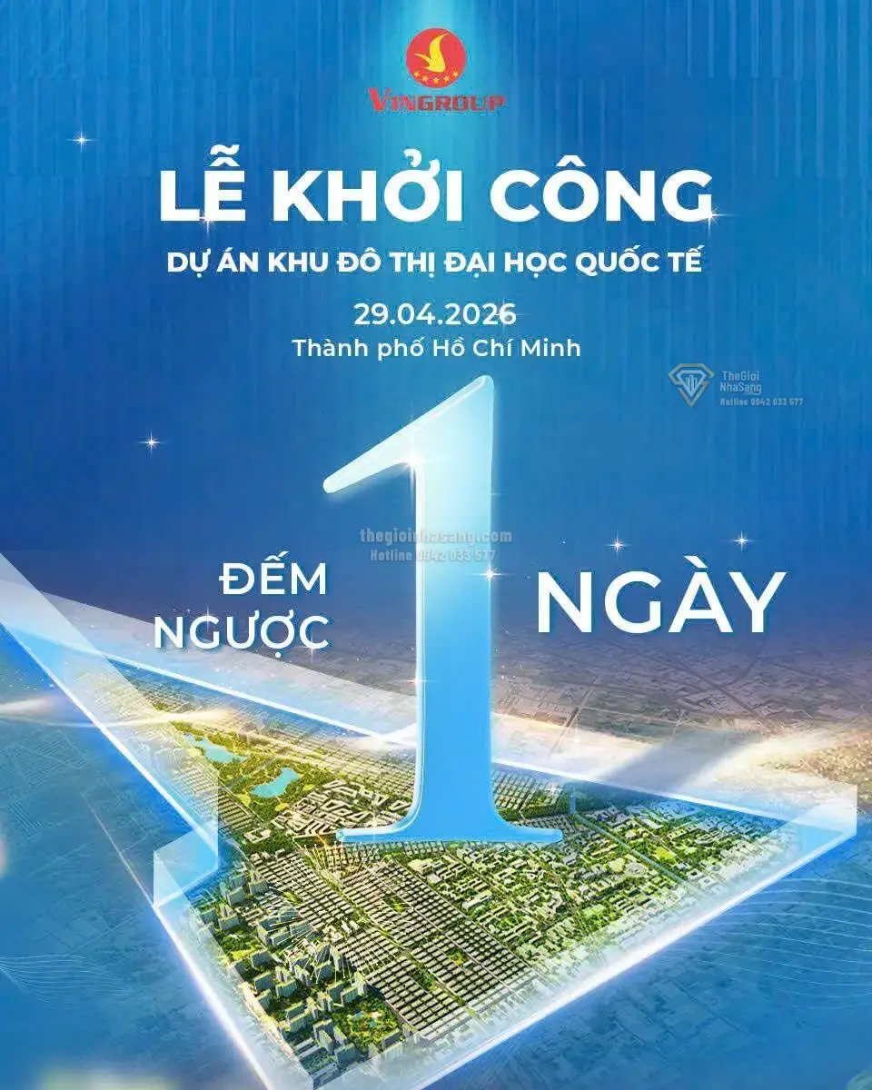Khởi Công Dự Án Khu Đô Thị Đại Học Quốc Tế 2026: Cơ Hội Vàng Cho Thị Trường Bất Động Sản Vùng Ven TP.HCM
