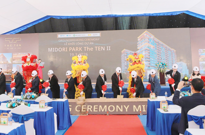 Khởi công dự án Midori Park The Ten II tại phường Bình Dương: Cơ hội mới cho thị trường căn hộ cao cấp