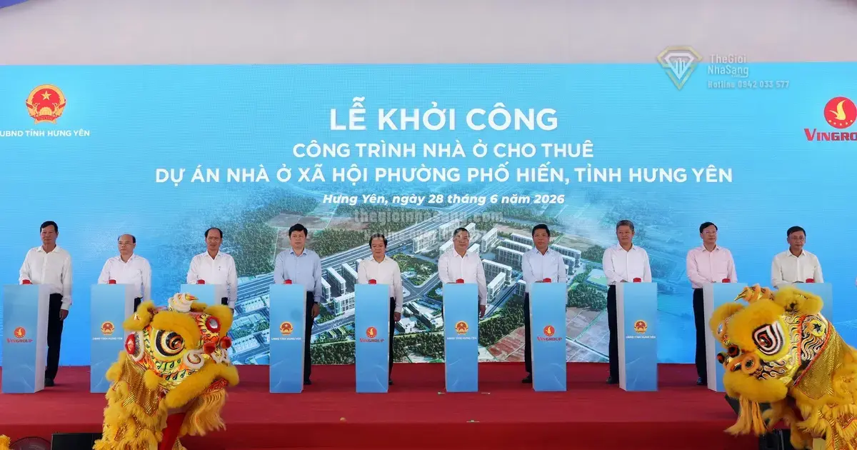 Khởi Công Dự Án Nhà Ở Xã Hội Quy Mô Lớn Tại Hưng Yên: Cơ Hội Vàng Cho Thị Trường Bất Động Sản Công Nhân
