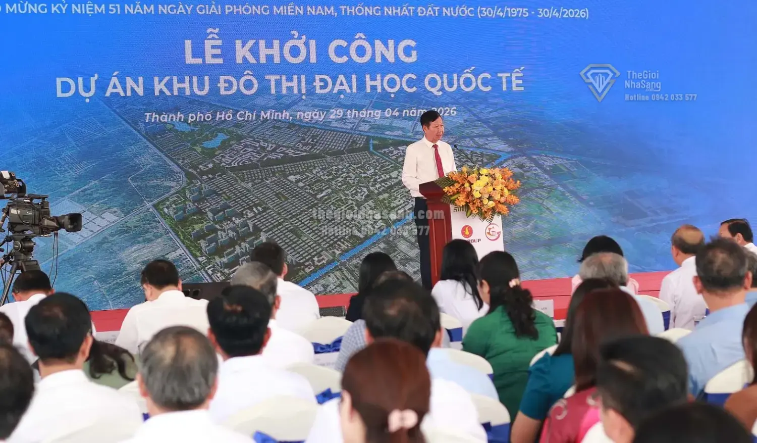 Khởi công Khu đô thị Đại học Quốc tế 880ha tại TP.HCM: Đòn bẩy phát triển kinh tế tri thức và bất động sản Tây Bắc