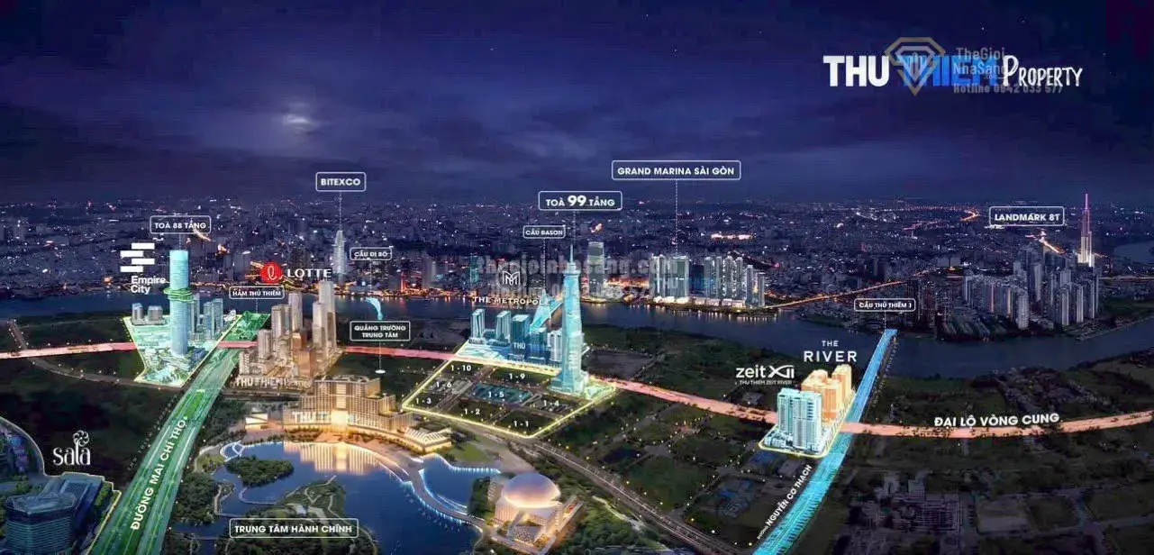 Khởi Công Loạt Dự Án Hạ Tầng Trọng Điểm Tại Thủ Thiêm: Đòn Bẩy Mới Cho Thị Trường Bất Động Sản TP.HCM 2026