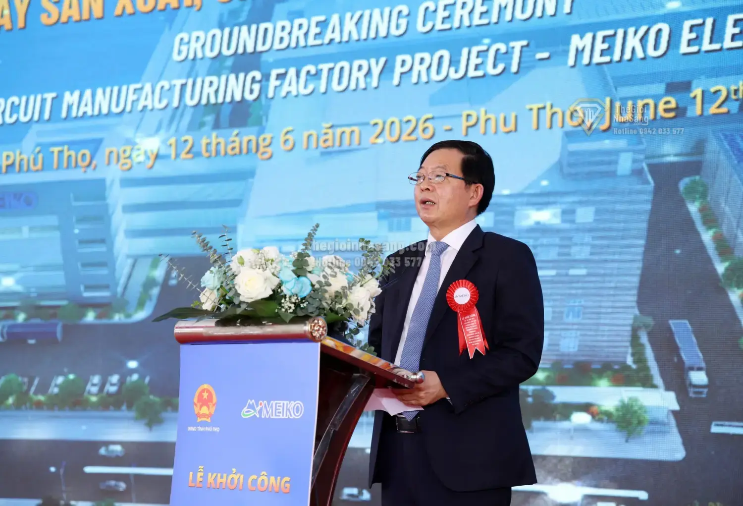 Khởi Công Nhà Máy Vi Mạch Điện Tử Meiko Yên Quang: Đòn Bẩy Mới Cho Thị Trường Bất Động Sản Công Nghiệp Phú Thọ