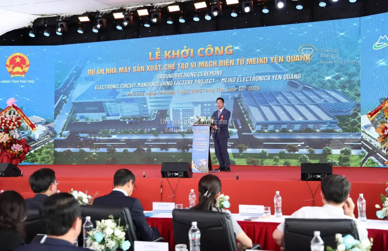 Khởi Công Nhà Máy Vi Mạch Điện Tử Meiko Yên Quang: Đòn Bẩy Mới Cho Thị Trường Bất Động Sản Công Nghiệp Phú Thọ