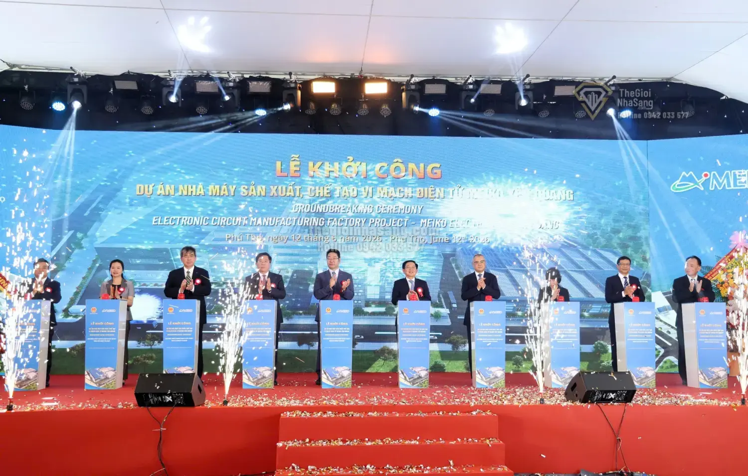 Khởi Công Nhà Máy Vi Mạch Điện Tử Meiko Yên Quang: Đòn Bẩy Mới Cho Thị Trường Bất Động Sản Công Nghiệp Phú Thọ