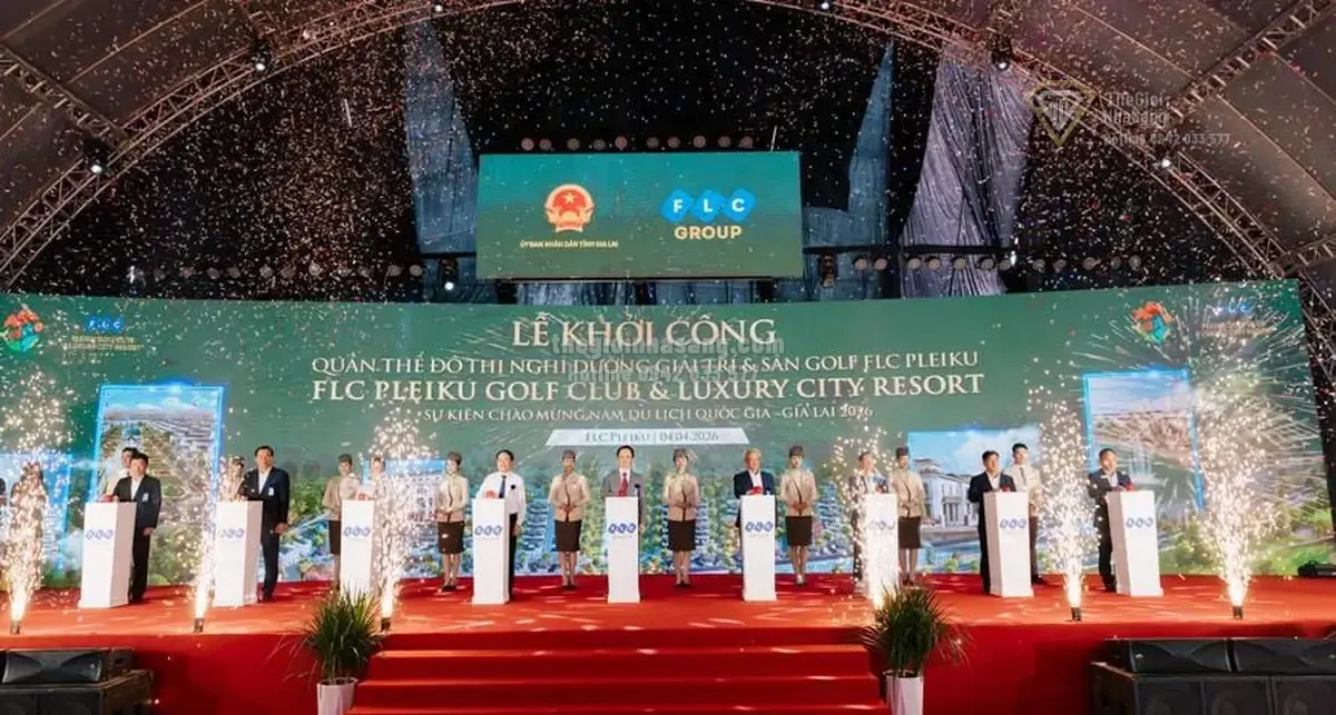 Khởi công Quần thể đô thị nghỉ dưỡng FLC Pleiku: Bước đột phá mới cho thị trường bất động sản Tây Nguyên