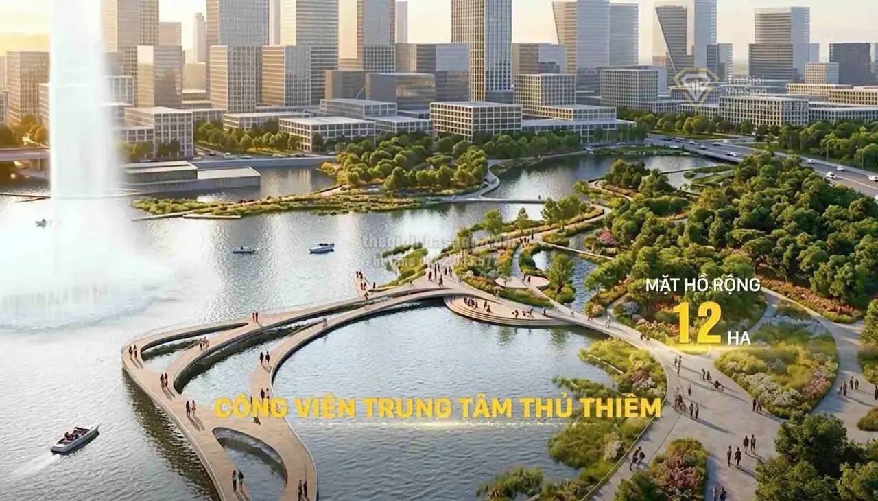Khởi công Quảng trường Trung tâm và Trung tâm hành chính Thủ Thiêm: Bước tiến đột phá cho bất động sản cao cấp TP.HCM