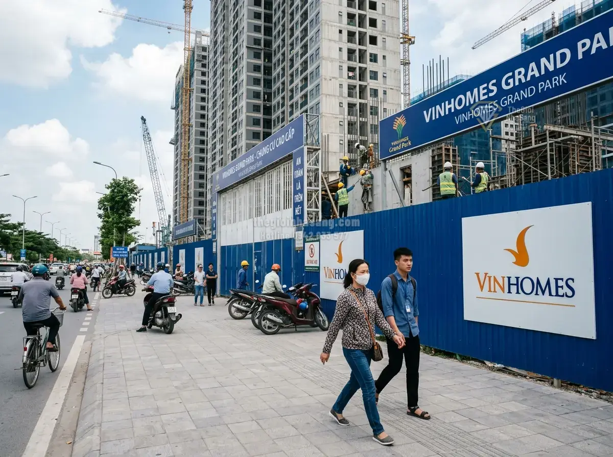 Khởi Công Tuyến Đường Mới Kết Nối Dự Án Vinhomes: Cơ Hội Mở Rộng Thị Trường Bất Động Sản Cao Cấp