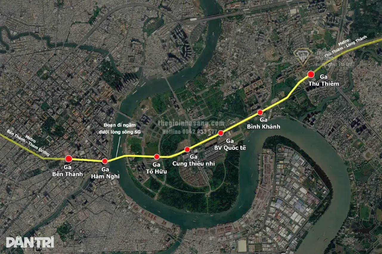 Khởi Công Tuyến Metro Số 2 Bến Thành - Thủ Thiêm: Bước Đột Phá Hạ Tầng Thúc Đẩy Thị Trường Bất Động Sản Cao Cấp TP.HCM