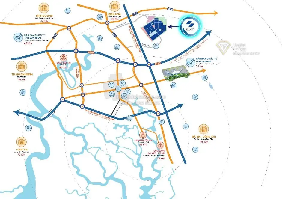 Khu công nghiệp Giang Điền: Điểm sáng quỹ đất công nghiệp chiến lược gần sân bay Long Thành