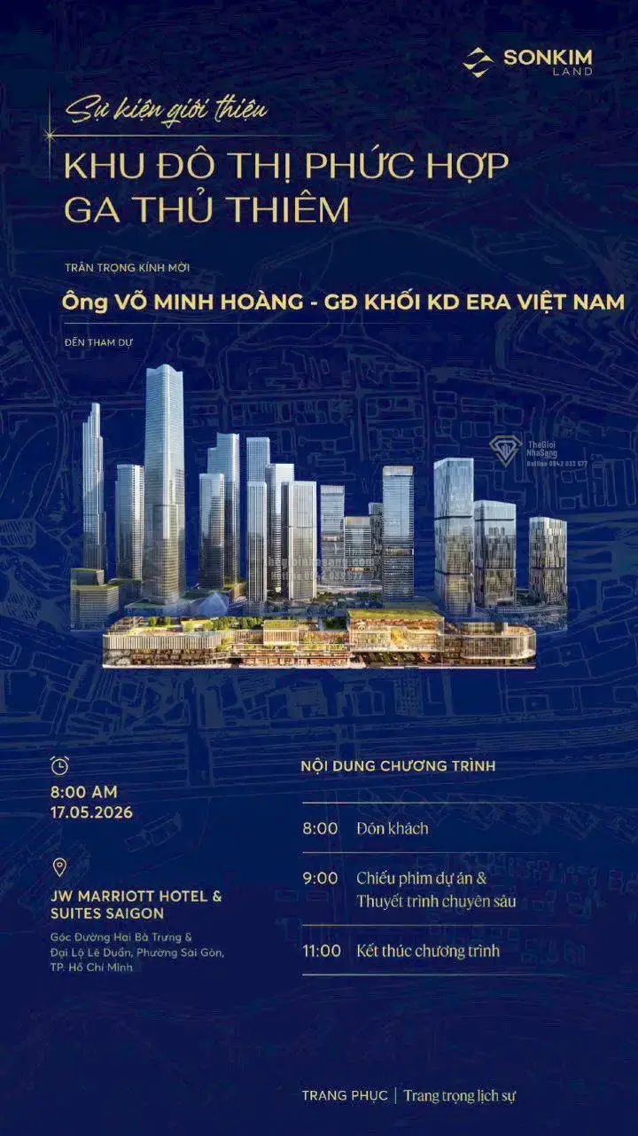 Khu Đô Thị Phức Hợp Ga Thủ Thiêm: Biểu Tượng Mới Định Hình Trung Tâm Tài Chính Sài Gòn