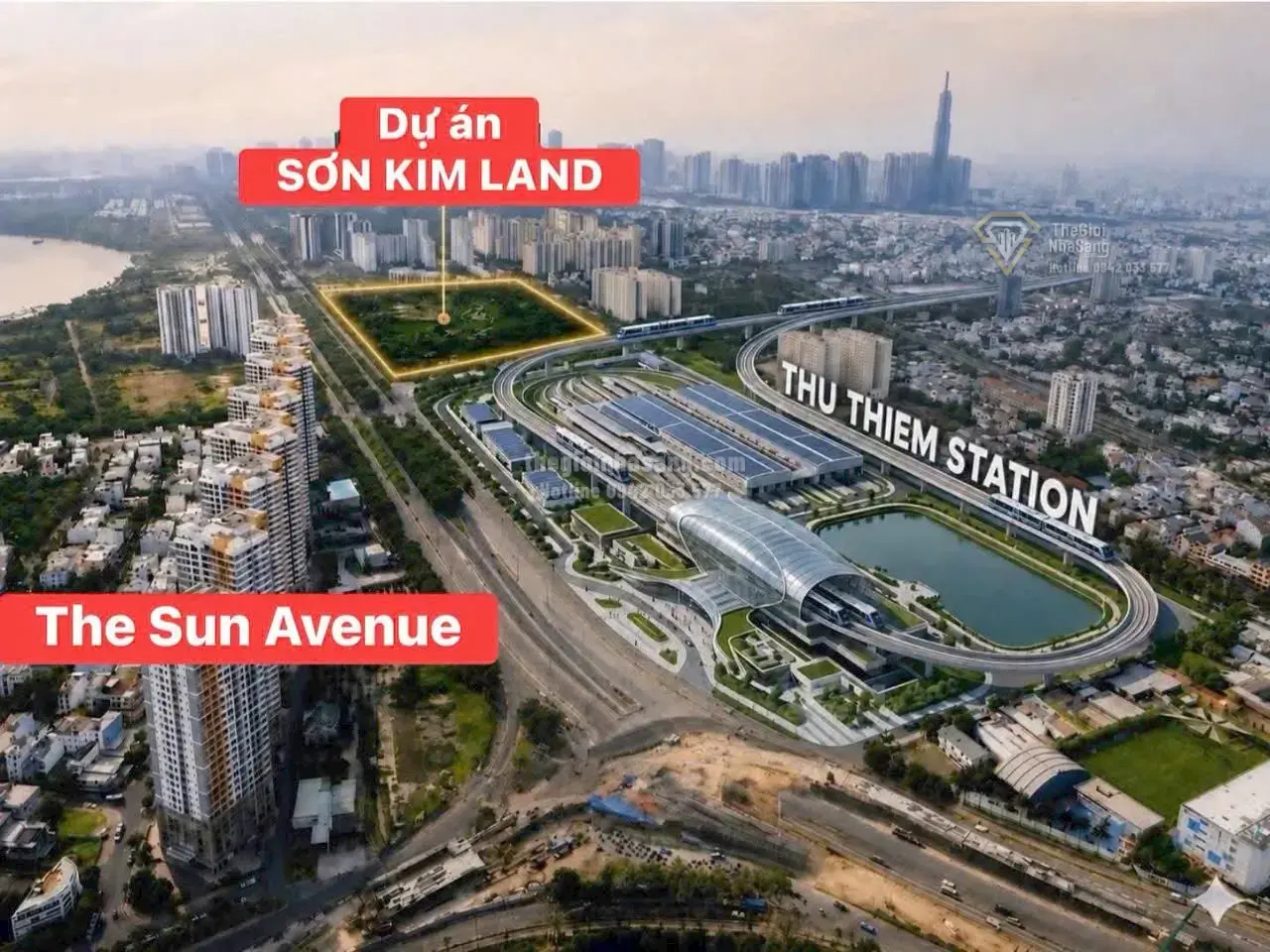 Khu Đô Thị Phức Hợp Ga Thủ Thiêm: Cơ Hội Vàng Đầu Tư Bất Động Sản Khu Đông TP.HCM