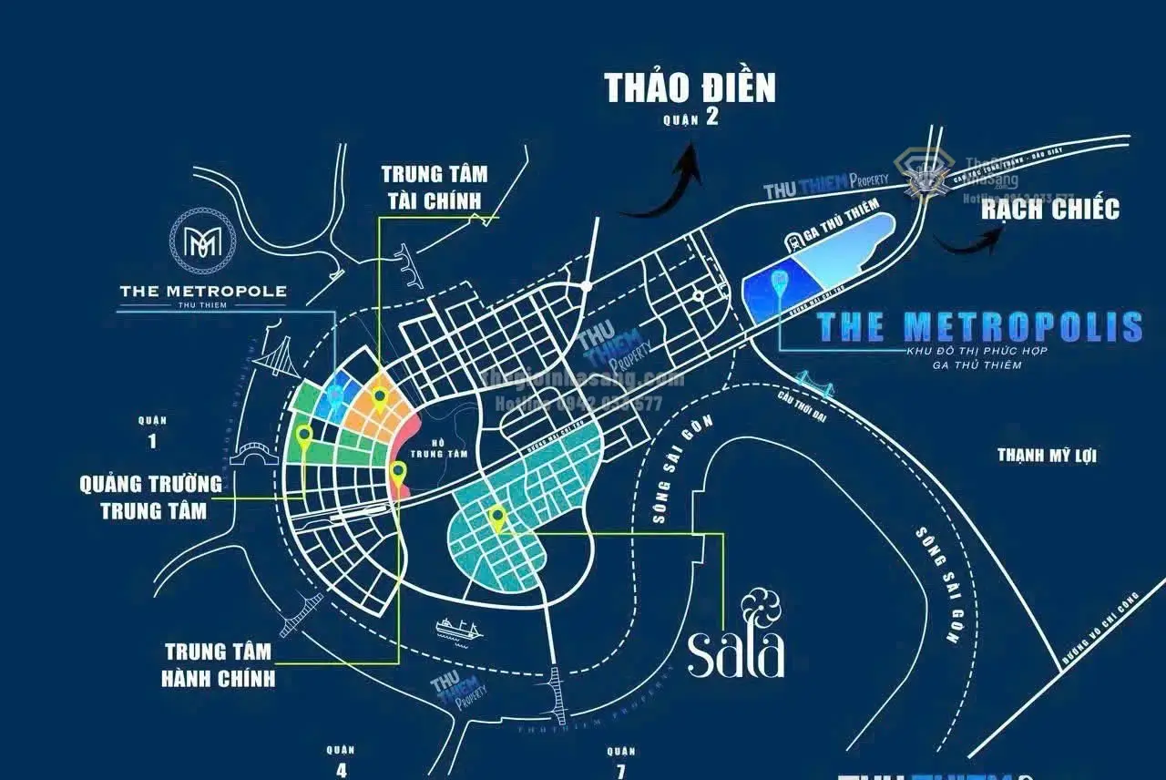 Khu Đô Thị Phức Hợp Ga Thủ Thiêm: Cơ Hội Vàng Đón Đầu Bước Chuyển Mình Thế Kỷ Tại Thủ Thiêm
