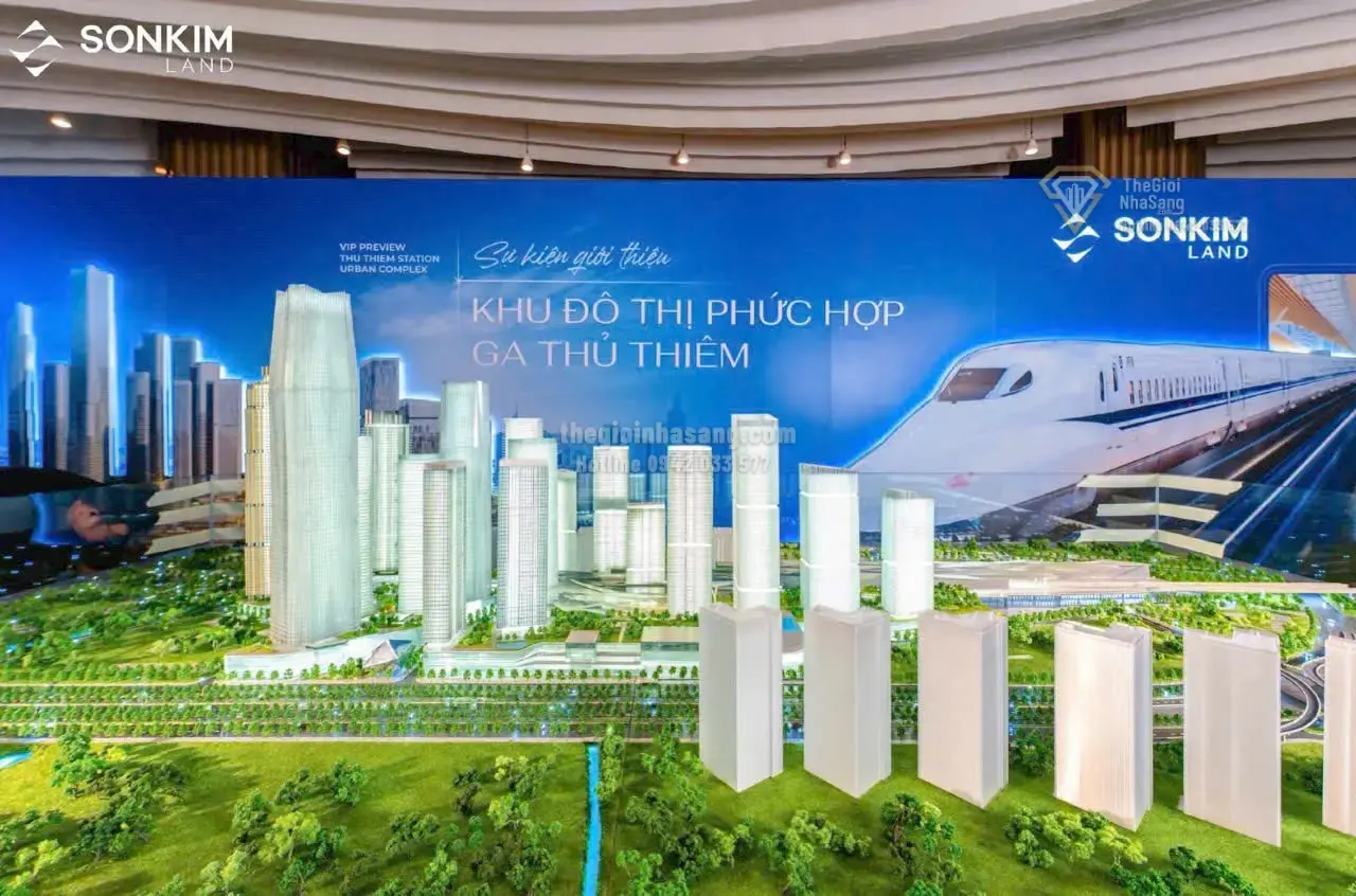 Khu Đô Thị Phức Hợp Ga Thủ Thiêm: Mô Hình TOD 5.0 Định Hình Tương Lai Đô Thị TP.HCM