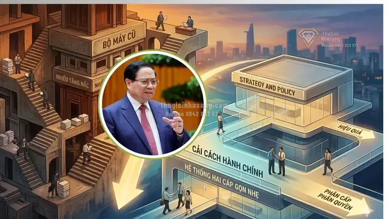 Kiện Toàn Bộ Máy Chính Quyền Địa Phương: Tác Động và Triển Vọng Đối Với Thị Trường Bất Động Sản Việt Nam 2026