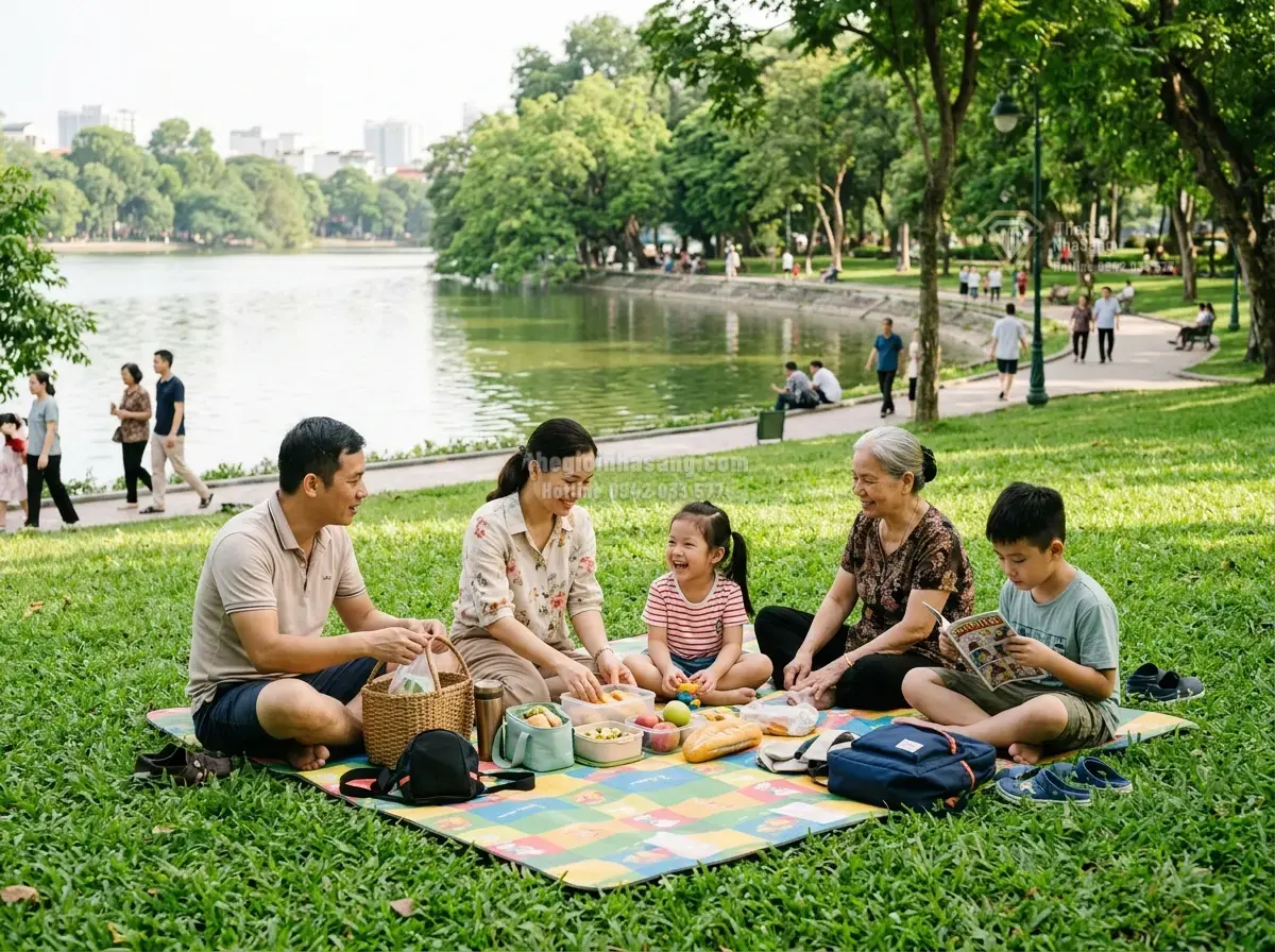 Kiyomi Park 10ha tại Vinhomes Saigon Park: Điểm nhấn xanh sinh thái giữa lòng đô thị hiện đại