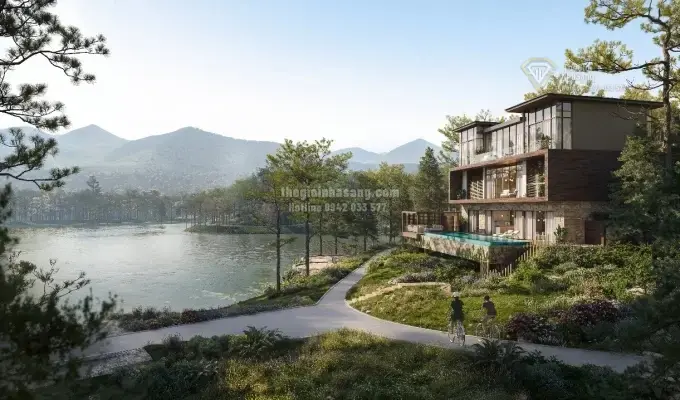 Lakeside Residences: Kiến trúc đương đại hòa quyện cùng địa hình thung lũng độc đáo tại Thanh Xuân Valley