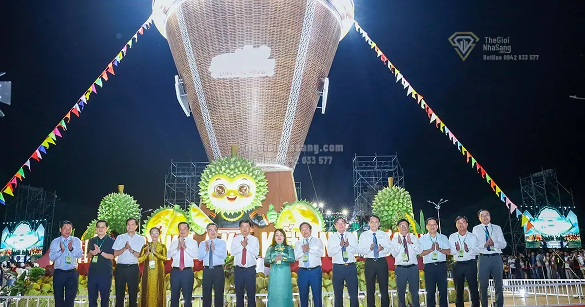 Lễ hội Sầu riêng Đắk Lắk 2026: Cơ hội vàng thúc đẩy phát triển kinh tế và bất động sản vùng Tây Nguyên