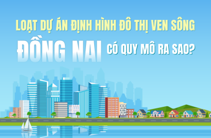 Loạt dự án đô thị ven sông Đồng Nai: Quy mô và tiềm năng phát triển bền vững