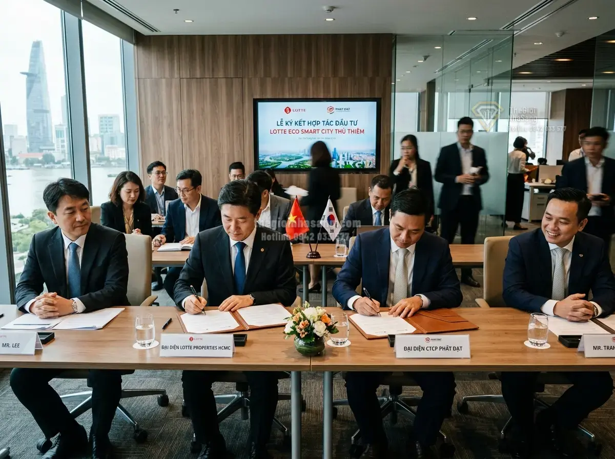Lotte Eco Smart City Thủ Thiêm hoàn tất nghĩa vụ tài chính đất đai: Bước tiến quan trọng cho thị trường bất động sản cao cấp TP HCM
