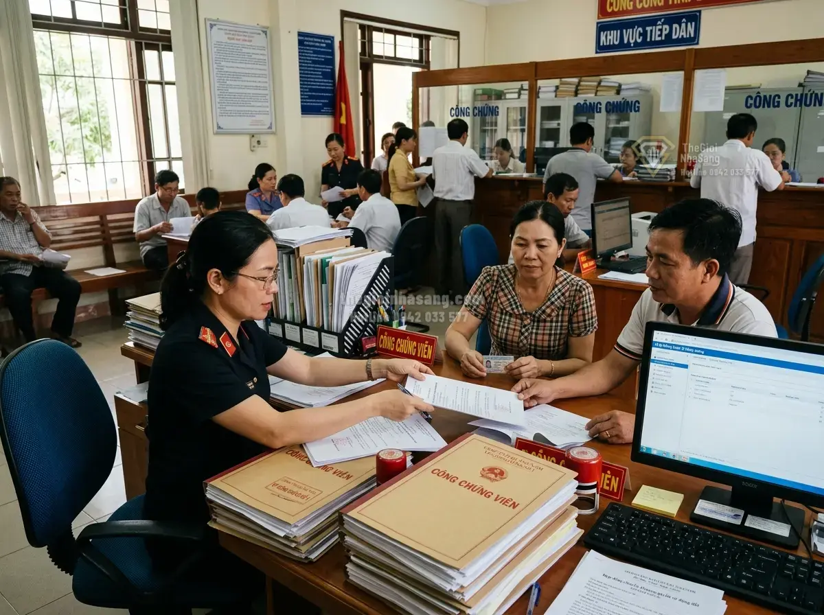 Luật Công chứng sửa đổi: Tiến tới công chứng bất động sản không phụ thuộc địa giới hành chính từ 2027