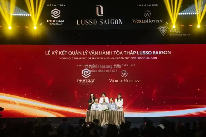 Lusso Saigon: Tòa tháp căn hộ cao cấp vận hành theo tiêu chuẩn quốc tế tại TP.HCM