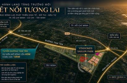 Masteri Cosmo Central và Vinhomes Saigon Park: Cơ hội đầu tư bất động sản trung tâm TP. Thủ Đức và Tây Bắc TP.HCM năm 2026