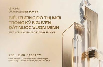 Masterise Towers đối diện Chợ Bến Thành: Siêu phẩm bất động sản cao cấp với giá gần 1 tỷ đồng/m² tại trung tâm Quận 1