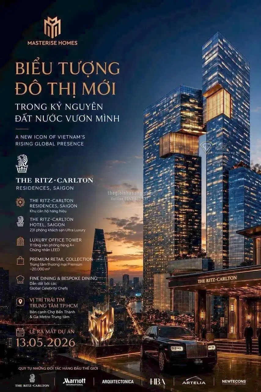 Masterise Towers: Tài sản di sản giữa trung tâm CBD Sài Gòn và cơ hội đầu tư bất động sản cao cấp 2026