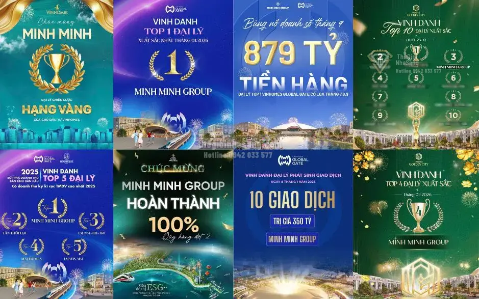 Minh Minh Group: Đại Lý Phân Phối Chiến Lược Dự Án Vinhomes Hải Vân Bay Đà Nẵng