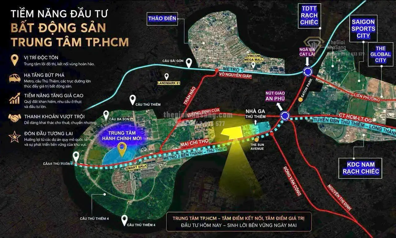 Nam Rạch Chiếc: Trung Tâm Mới Của Bất Động Sản Khu Đông TP.HCM Trong Thập Kỷ Tới