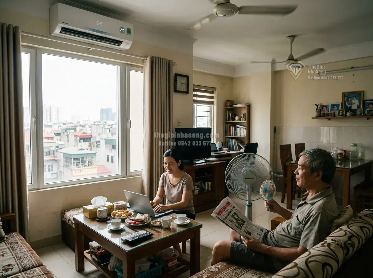 Nắng nóng kỷ lục đẩy công suất điện miền Bắc lên đỉnh điểm: Tác động và chiến lược tiết kiệm điện cho nhà đầu tư bất động sản 2026