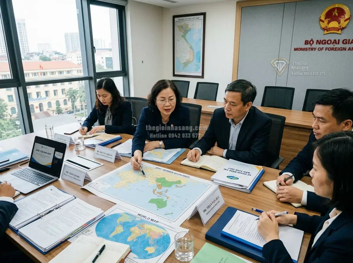 Ngoại giao khoa học công nghệ và tác động đến thị trường bất động sản cao cấp tại Việt Nam