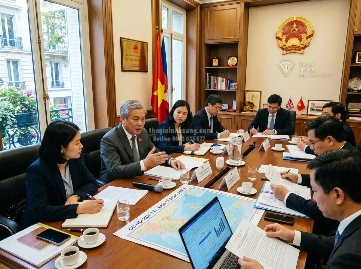 Ngoại giao kinh tế đổi mới: Đòn bẩy thúc đẩy đầu tư và phát triển bất động sản cao cấp tại Việt Nam