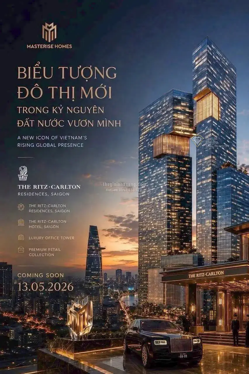 One Central Sài Gòn – Tổ hợp căn hộ hạng sang và văn phòng chuẩn quốc tế tại trung tâm TP.HCM