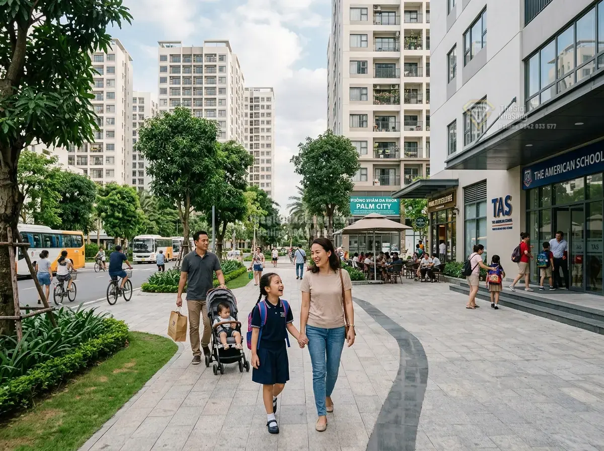 Palm River (Palm City) An Phú: Cơ hội đầu tư bất động sản cao cấp với hệ sinh thái hoàn chỉnh tại Quận 2