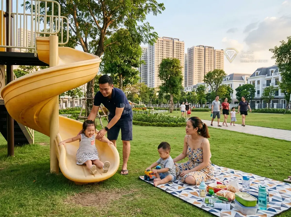 Phân Khu Chủ Đề Đa Dạng Tại Vinhomes Sài Gòn Park - Hóc Môn: Xu Hướng Mới Trong Quy Hoạch Đô Thị Thông Minh