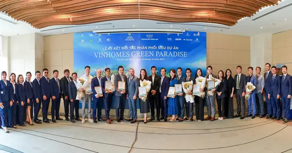 Thế Giới Bất Động Sản hợp tác 15 đối tác phân phối Vinhomes Green Paradise - CafeF