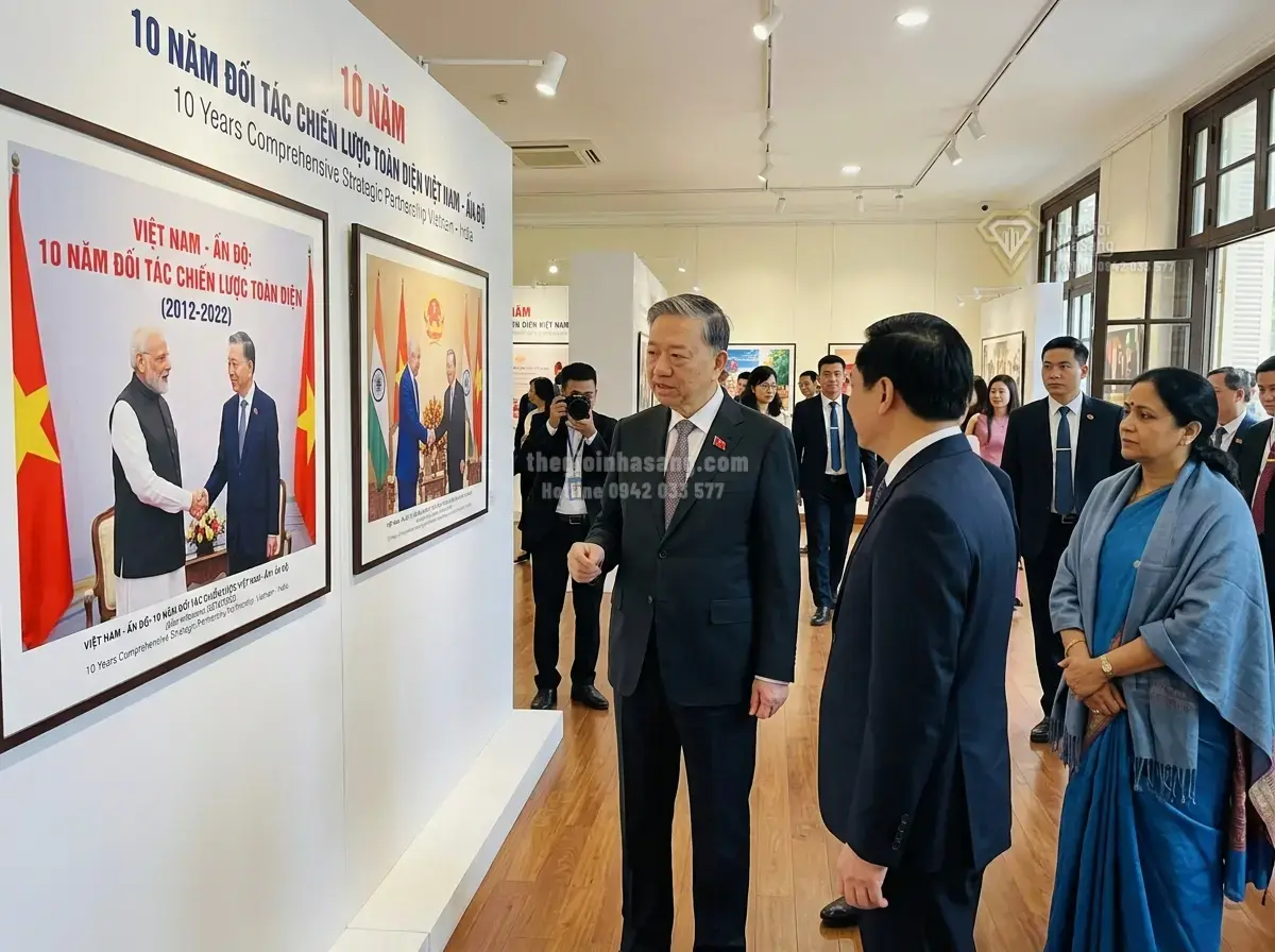 Quan hệ Việt Nam - Ấn Độ: Cơ hội mới thúc đẩy phát triển bất động sản và hạ tầng chiến lược