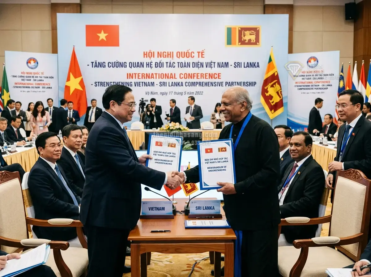 Quan hệ Việt Nam - Sri Lanka: Cơ hội mới thúc đẩy phát triển kinh tế và bất động sản trong bối cảnh hội nhập toàn cầu